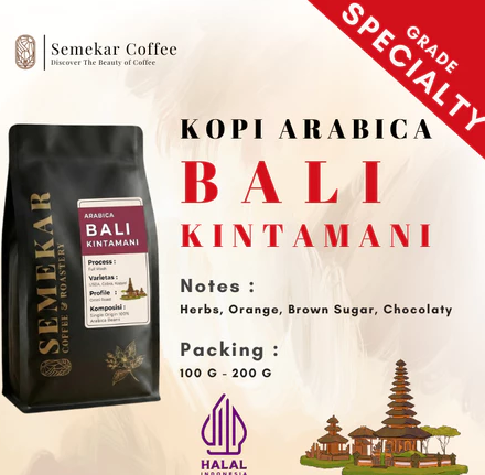 Biji Kopi Bali Kintamani Arabica Specialty Roasted Beans